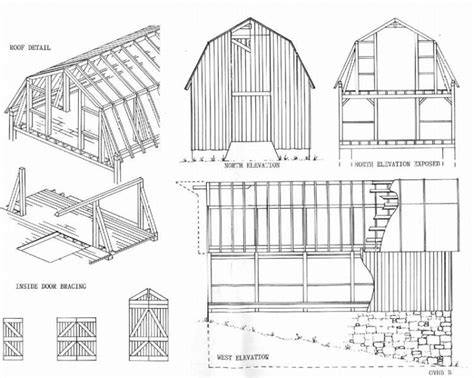 Amish Barn Plans - barn park camp site