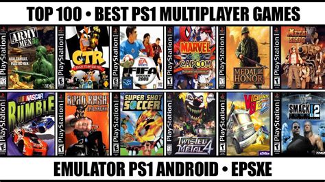Top 100 Best Multiplayer Games For PS1 | Best PS1 Games | Emulator PS1 Android - YouTube