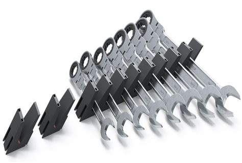 Angled Wrench Organizers | Modular Angled Large Wrench Organizers ...