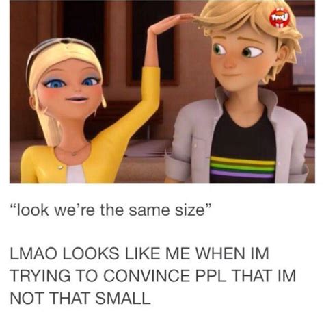 I love a good height meme : r/miraculousladybug