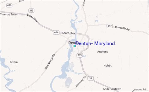 Denton, Maryland Tide Station Location Guide