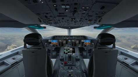 Boeing 787 Dreamliner Cockpit 3D model | CGTrader