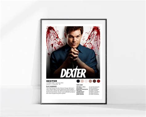 Dexter TV Poster / Dexter Poster / TV Show Poster / Poster - Etsy