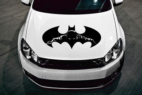 Batman Hood Decal 32 Multi-Use Vinyl Sticker For Car