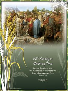 28th Sunday in Ordinary Time – Diocesan