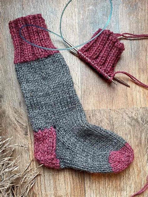 Free Knitting Patterns For Childrens Socks On Two Needles Top Sellers | bellvalefarms.com