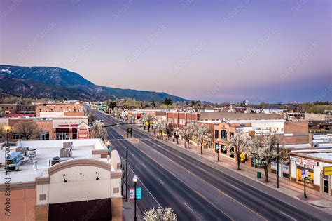 Cedar City Utah Historic Downtown Stock Photo | Adobe Stock