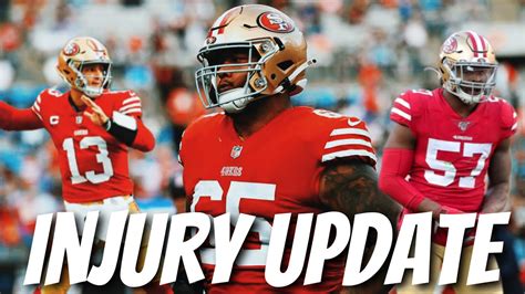 INJURY UPDATE 🚨 49ers Aaron Banks & Dre Greenlaw pop up on injury ...