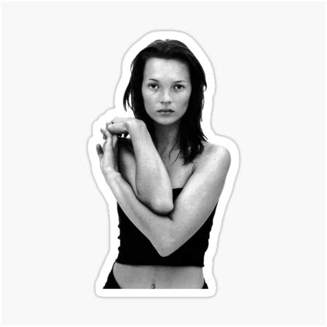 "Kate Moss Calvin Klein" Sticker for Sale by sizzmac22 | Redbubble