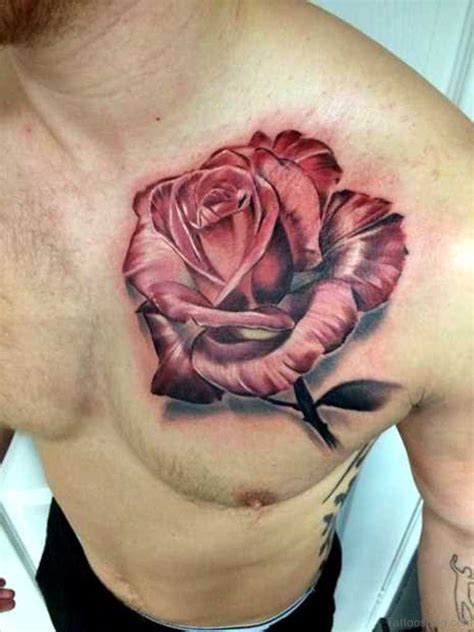 Rose Chest Tattoos For Women • Arm Tattoo Sites