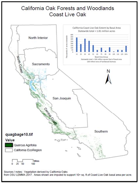 Oak Maps – California Oaks