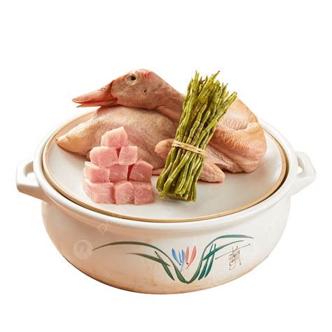 Stew PNG Transparent, Dendrobium Stewed Three Year Old Duck Ingredients, Chinese Food ...