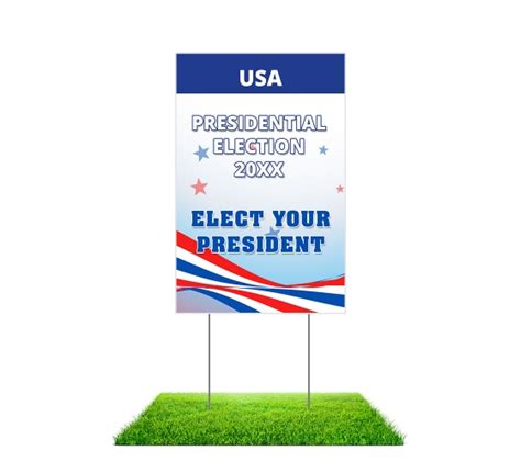 Shop Political Lawn Signs | BannerBuzz