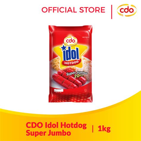 CDO Idol Hotdog Super Jumbo 1kg | Lazada PH