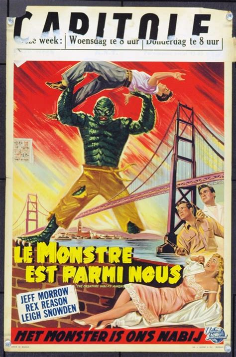 Original Creature From The Black Lagoon (1954) movie poster in C8 ...