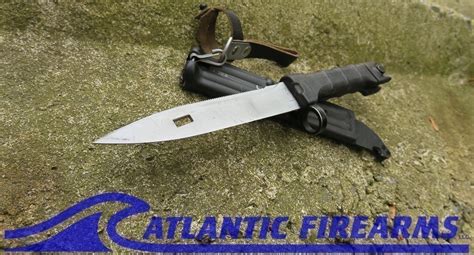 Russian AK-74 Bayonet & Scabbard-Izhevsk-True Black-NRA Very Good - AtlanticFirearms.com