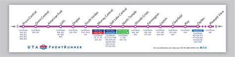 Transit Maps: Submission – Unofficial reworking of the UTA FrontRunner ...