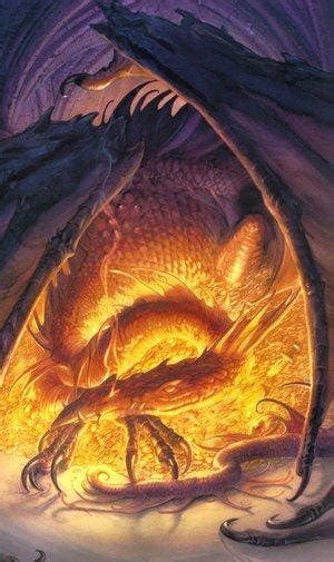 Smaug The Hobbit Movie Breathing Fire