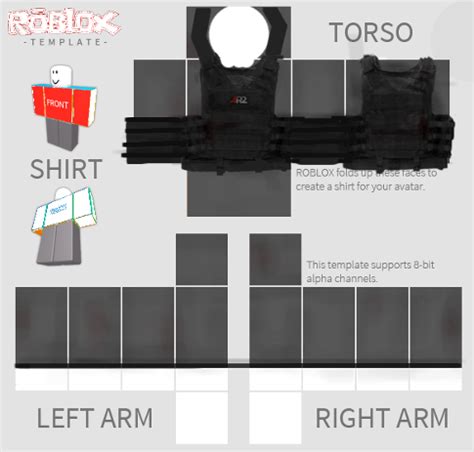 Roblox Suit Vest Template