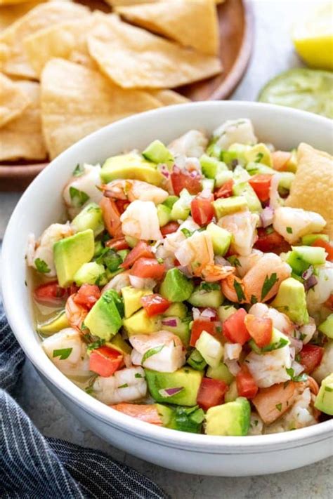 Shrimp Ceviche Recipe with Avocado - Jessica Gavin