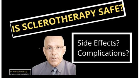 Is Sclerotherapy Safe? | Side Effects and Complications of ...