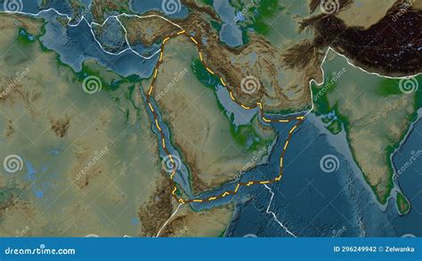 Arabian Plate, Tectonic Map, Arabian Peninsula, A Minor Tectonic Plate ...