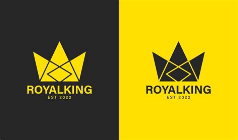 Premium Vector | Royal king brand logo modern design