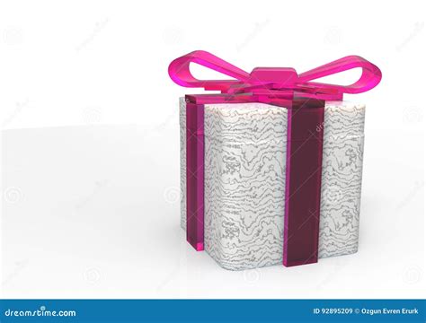 Ribbon Wrapped Gift Package Editorial Stock Image - Image of concept ...