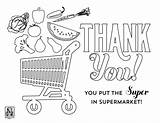 Grocery Store Coloring Page Pages sketch template