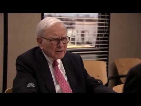 Warren Buffett at The Office - YouTube