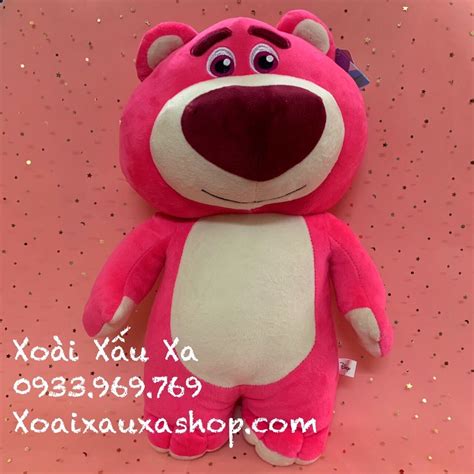 GẤU BÔNG GẤU DÂU LOTSO DISNEY | Xoài xấu xa Shop