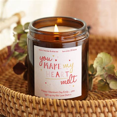 Valentine's Day Gift For Her Candle in 2021 | Valentines day gifts for ...