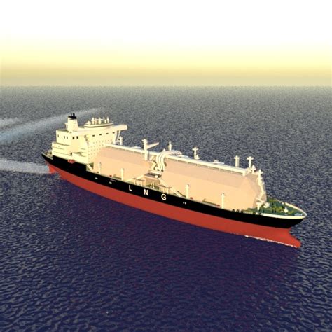 Lng Tanker Model - TurboSquid 1443945