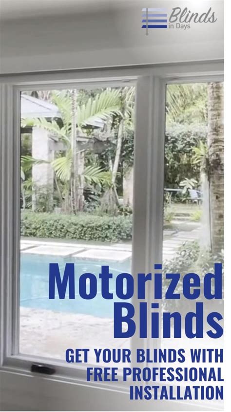 Motorized Blinds come with FREE installation | Blinds, Motorized blinds ...