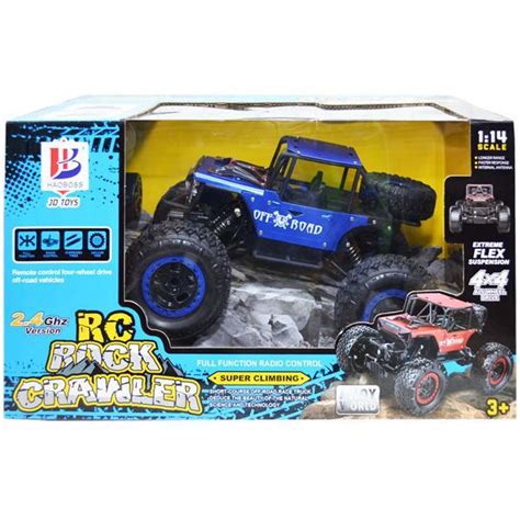 Masina de teren Off-Road 4x4 cu telecomanda RC, 1:14 2,4GHz, suspensii ...