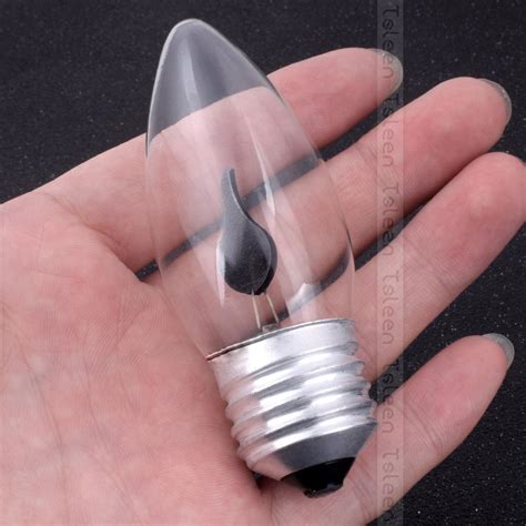 E14 E27 Retro LED Edison Light Bulb LED Flame Effect Fire Light Flickering Flame Lamp Simulated ...