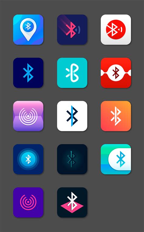 Icon bluetooth application Ios on Behance