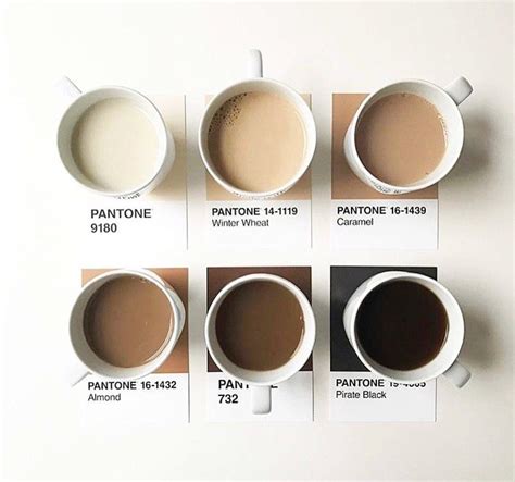 Brew Up New Life Into Your Coffee Habit | Palette dei colori, Pantone, Coffe