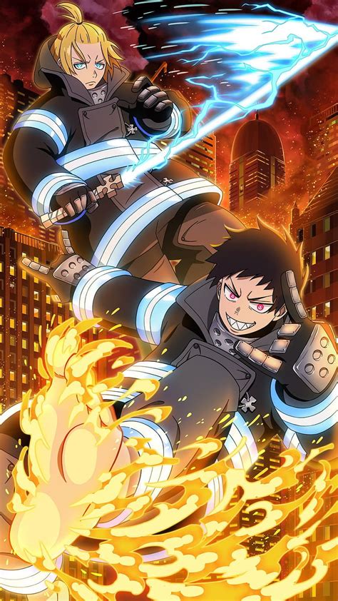 Fire force, fire, shinra, HD phone wallpaper | Peakpx