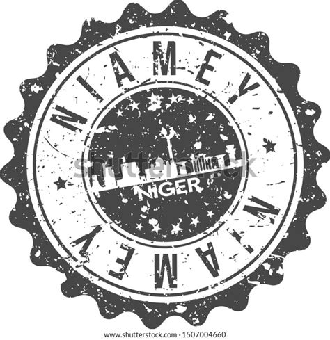 Niamey Niger City Skyline Silhouette City Stock Vector (Royalty Free ...