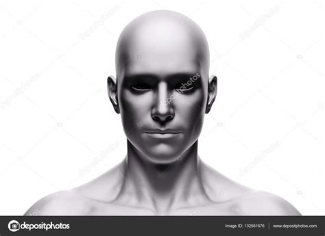 Generic human man face — Stock Photo © Photocreo #132561676