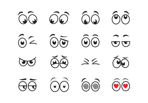 Cartoon Eyes Vector Art, Icons, and Graphics for Free Download