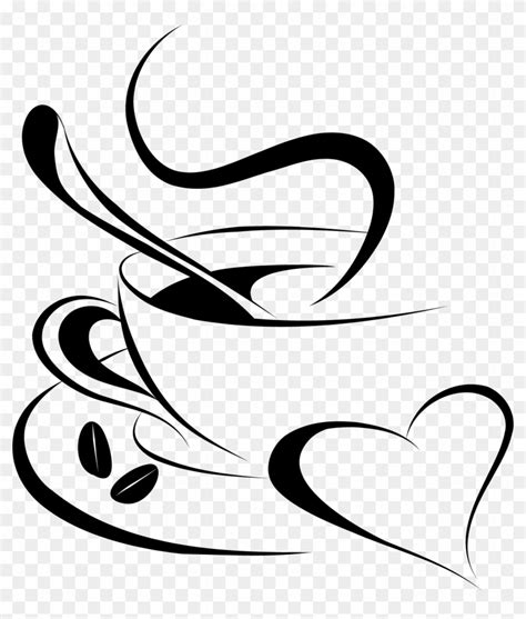 Coffee Cup Silhouette Png 100 Coffee Cup Silhouette - Taza De Cafe Silueta Sin Fondo - Free ...