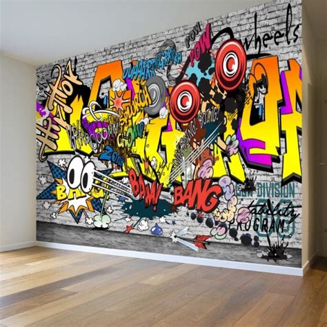 Graffiti Wallpaper | Graffiti wallpaper, Graffiti room, Graffiti murals