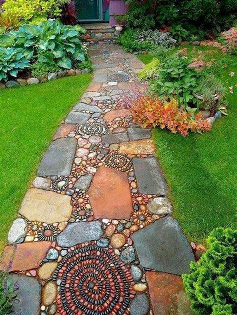 60+ Beautiful Backyard Garden Pathway & Walkway Ideas For A Budget # ...