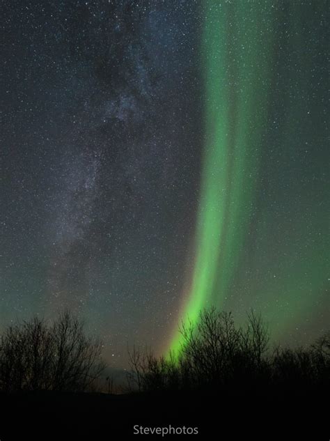 Aurora and Milky Way over Norway