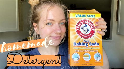 Homemade Laundry Detergent With Baking Soda [without Washing Soda ...