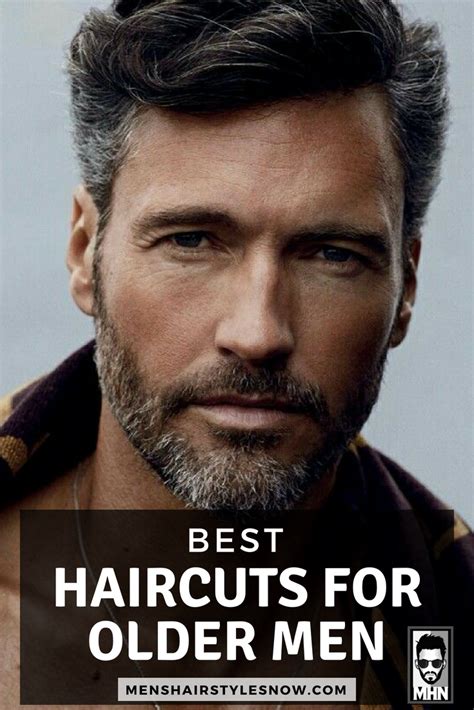 63 Best Hairstyles For Older Men in 2024 | Older mens hairstyles, Bearded men, Beautiful men