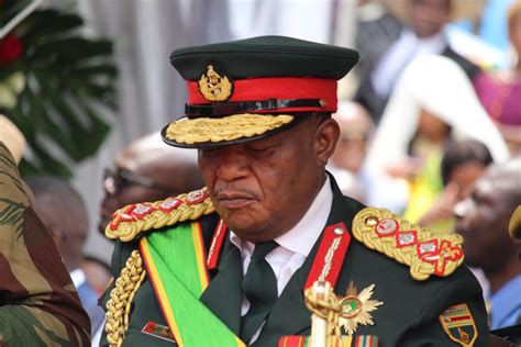 Acting President Chiwenga Mourns Top Army Official - zimbabwe