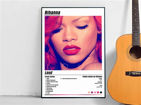 Rihanna Loud Album Cover Poster | Etsy